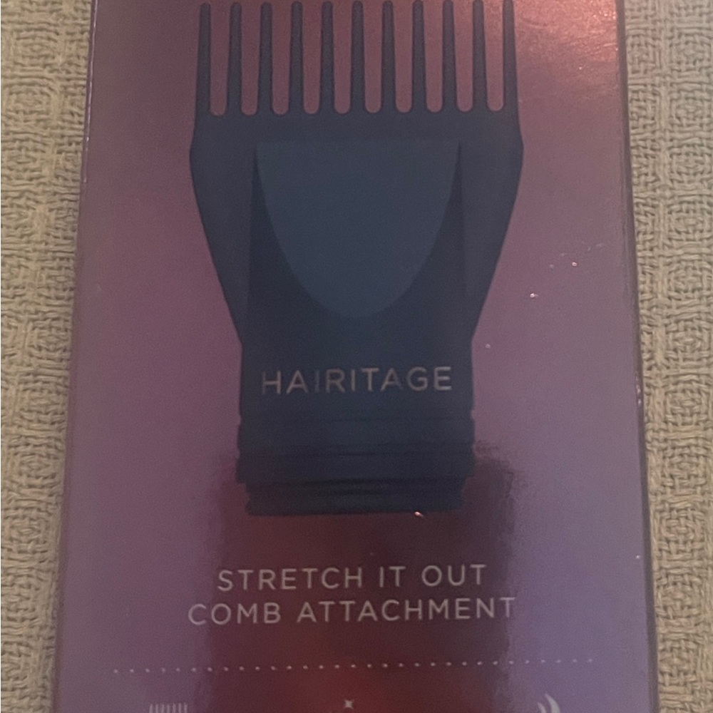 Hairitage Black Comb Attachment